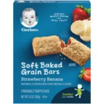 Buy Gerber Soft Baked Grain Bars with Strawberry & Banana Online in India at kidsfud.com