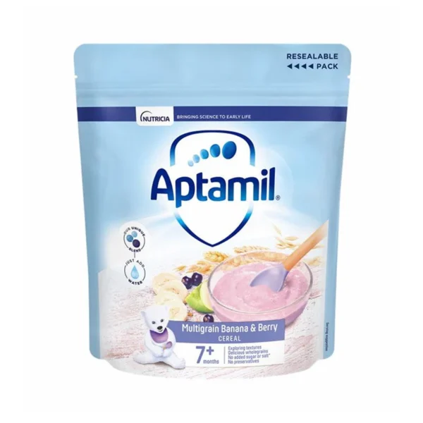 Aptamil Multigrain Baby Cereal With Banana & Berry - 200g (7+ Months)