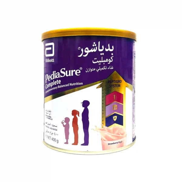 Abbott Pediasure Complete Triple Sure Strawberry - 400g (1-10 Years)