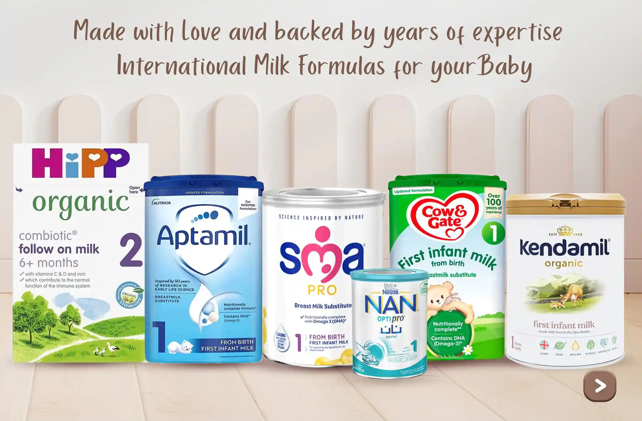 Milk Formulas Banner