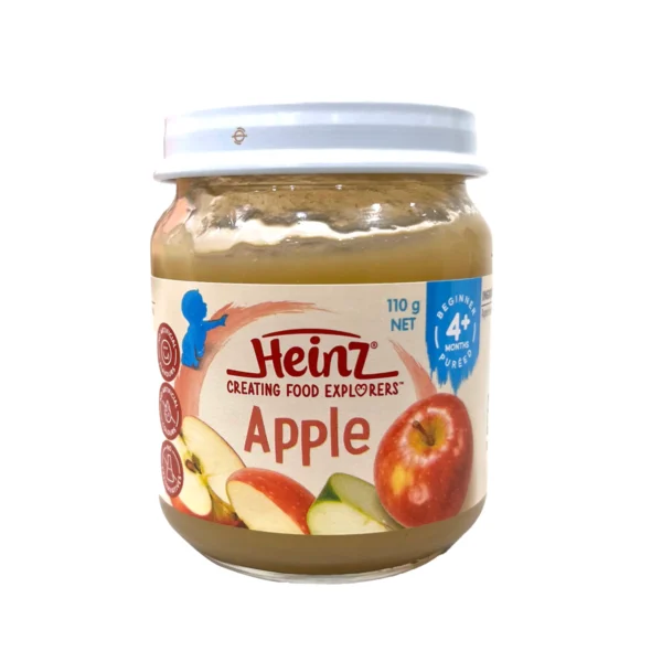 Buy Heinz Baby Puree with Apple - 110gms, 4+months at kidsfud.com