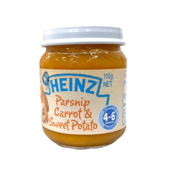 Buy Heinz Baby Puree with Parsnip, Carrot, Sweet Potato - 110gms at kidsfud.com