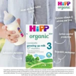 Hipp Organic Combiotic Growing up Baby Milk Formula, Stage 3 - 600gms, 12+m, Pack of 2 - Image 2