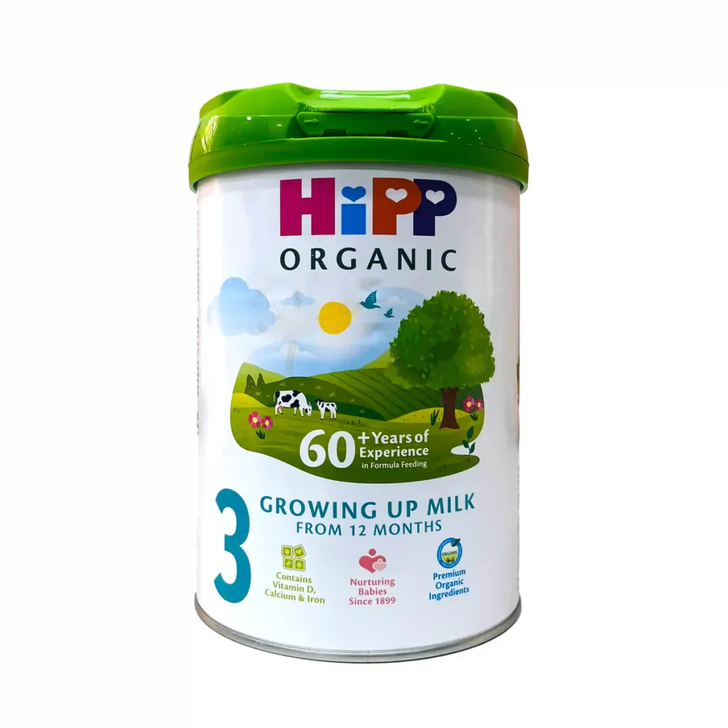 Buy HiPP Organic Growing up Baby Milk Formula - Stage 3, 800grams at kidsfud.com