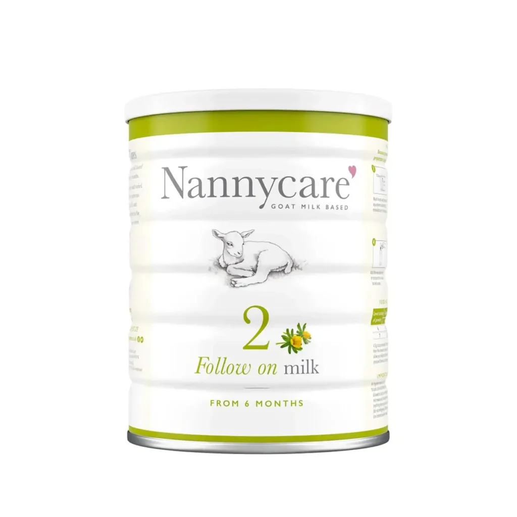 Buy Nannycare Goat Milk Baby Formula, Stage 2 - 900grams at kidsfud.com